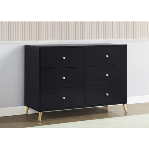 Jordan 6 Drawer Dresser with Interlocking Drawers | Delta Children