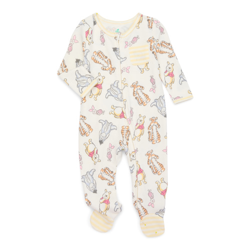 Disney Baby Wishes + Dreams Character Infant Baby Footed Sleep N Play, Sizes Preemie-9 Months