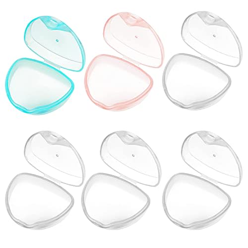 Pacifier Case, 6 Pcs Pacifier Holder Cases, Pacifier Box, Baby Pacifier Case Holder Container Boxes for Pacifier Accessories, Pacifier Clips, Baby Pacifier, Keep Pacifier Clean