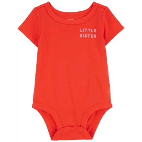 Baby Little Sister Cotton Bodysuit - Carter's | Carter's