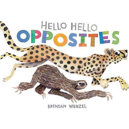 Hello Hello Opposites (Brendan Wenzel) Board book – Picture Book, October 22, 2024