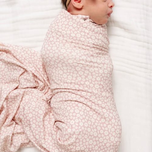 Flora Swaddle Blanket