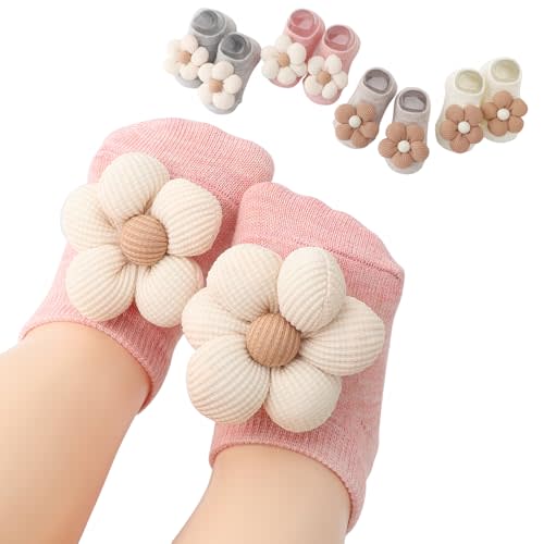 BQUBO Baby Girls Socks Eyelet Ruffle Lace Sock Baby Socks Newborn/Infant/Toddlers/Kids Frilly Summer Thin Dress Sock