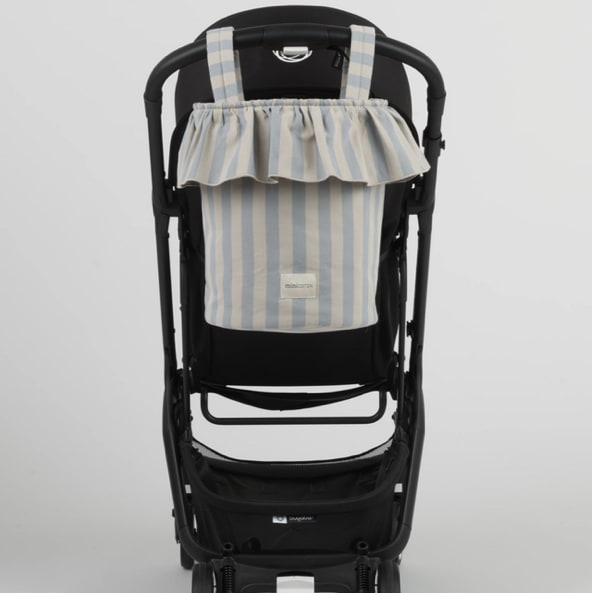 Basket Rayas - Blue + Sand · Minicoton