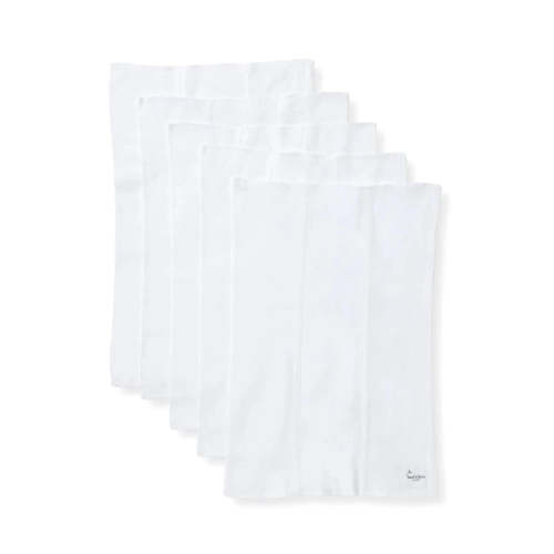 Burt's Bees Baby Organic Burp Cloth (5 Pack) - White