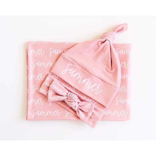 Personalized Baby Swaddle Blanket