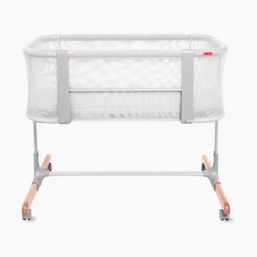 Skip Hop Cozy-Up 2-In-1 Bedside Sleeper Bassinet - Grey
