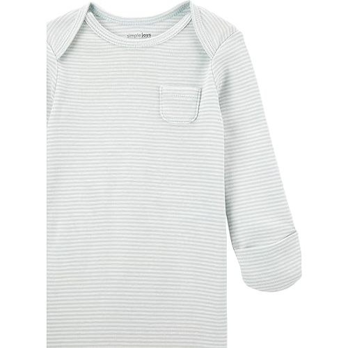Simple Joys by Carter's Baby 3-Pack Neutral Cotton Sleeper Gown