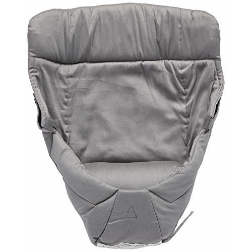 Ergobaby Easy Snug Infant Insert, Grey, Premium Cotton