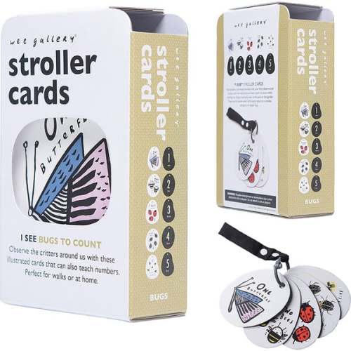 Stroller Cards, I See Bugs to Count - Wee Gallery | Maisonette