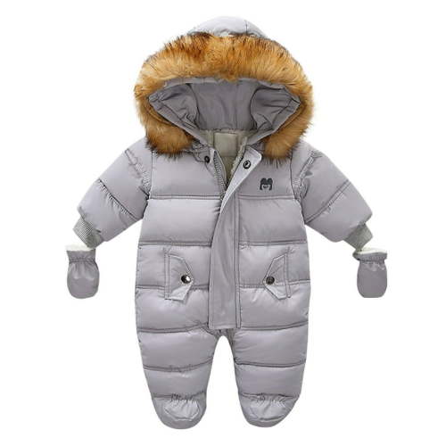 Baby Girls Boys Sweater Coat Winter Thick Warm Hooded Coat Jacket Jumpsuit Snowsuit Playsuit Romper Snow Wear 6-9 Months