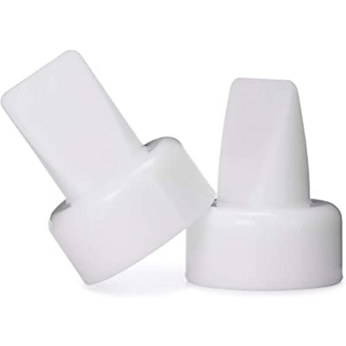 Motif Medical Replacement Breast Pump Valve For Motif Duo Breast Pump - Easy-To-Attach Breast Pump Duckbill Valves - Portable Motif Duo Pump Parts (2 Valves Included)