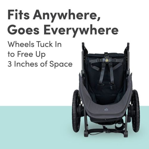 BOB Gear Wayfinder Jogging Stroller with Dual Suspension and Air-Filled Tyres