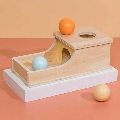 Montessori Wooden Permanence Box
