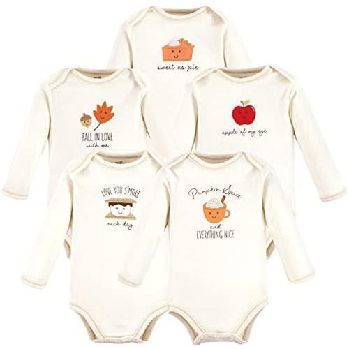 Touched by Nature unisex-baby Organic Cotton Long-sleeve Bodysuits