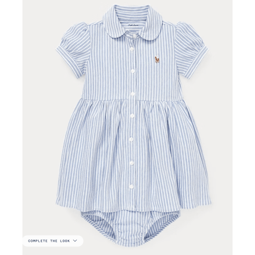 Striped Knit Oxford Dress & Bloomer | Ralph Lauren