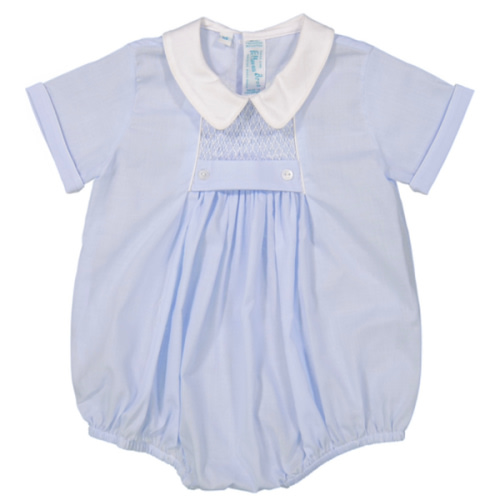 Chevron Smocked Creeper I Feltman Brothers