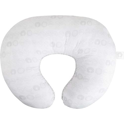 Boppy Nursing Pillow Bare Naked Original Support, Boppy Pillow Only, Nursing Pillow Cover Sold Separately, Ergonomic Nursing Essentials for Breastfeeding and Bottle Feeding, with Firm Fiber Fill