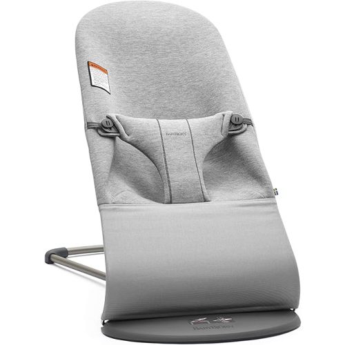 BabyBjörn Bouncer Bliss, 3D Jersey, Light Gray