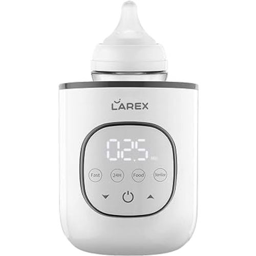 Bottle Warmer, Fast Baby Bottle Warmer for Breastmilk and Formula, with Timer and Accurate Temp Control, 8-in-1 Baby Milk Warmer BPA Free with Digital Display, Bottle Warmers for All Bottles