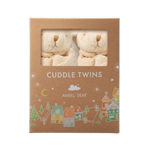 Angel Dear - Beige Bunny, Cuddle Twins Set