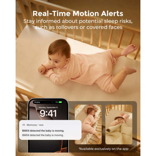 Momcozy 5-Inch Dual-mode Smart Baby Monitor-BM04