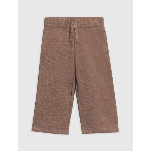 Clove Waffle Knit Joggers (Baby & Toddler) - Mocha