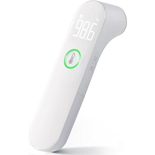 Thermometer for Adults and Kids, Fast Accurate Baby Thermometer with Fever Alarm & Mute Mode, FSA Eligible, Lifetime Support -Take Quick Temperature Easily