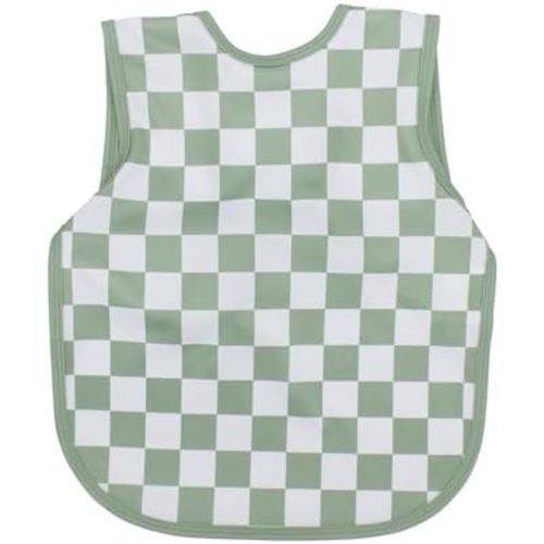 BapronBaby Floral/Nature Bapron - No Neck Tie Safer Bib - Baby & Toddler - Soft Waterproof - PVC, BPA & Phthalate Free - 6m+