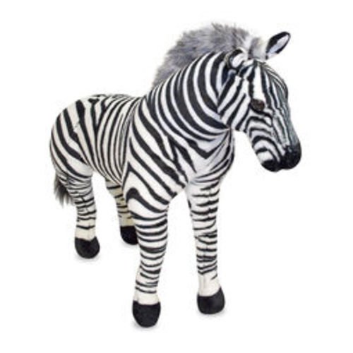 Zebra Giant Stuffed Animal | Melissa & Doug