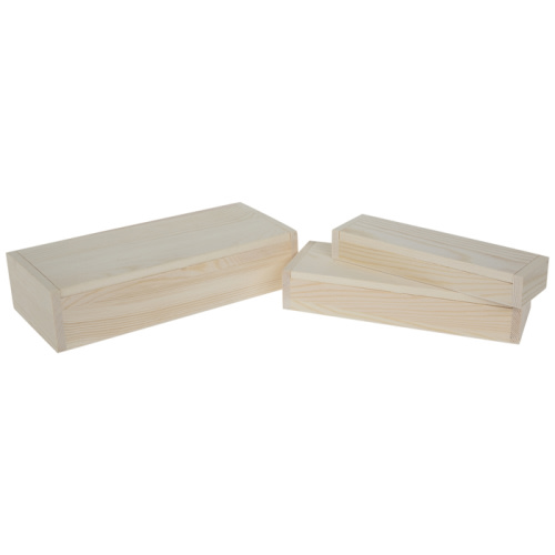 Wood Rectangle Box Set