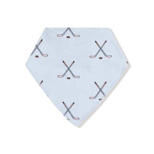 Angel Dear Bandana Bib - Hockey - Stone Blue