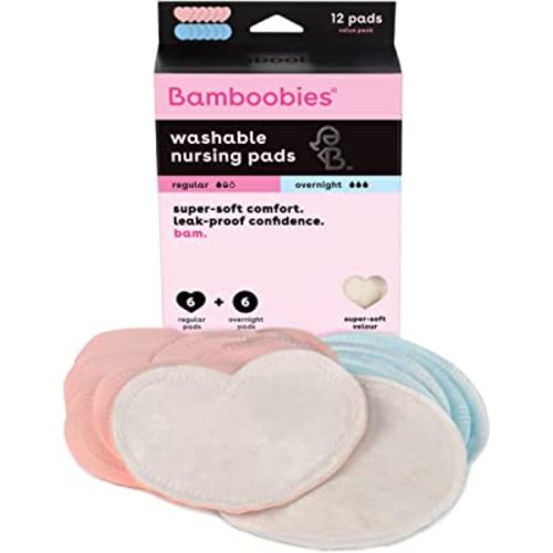Momcozy Breast Pads for Breastfeeding Bamboo Fiber, 80pcs, Other