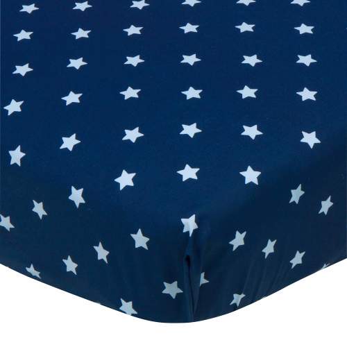 Gerber Stars Fitted Crib Sheet