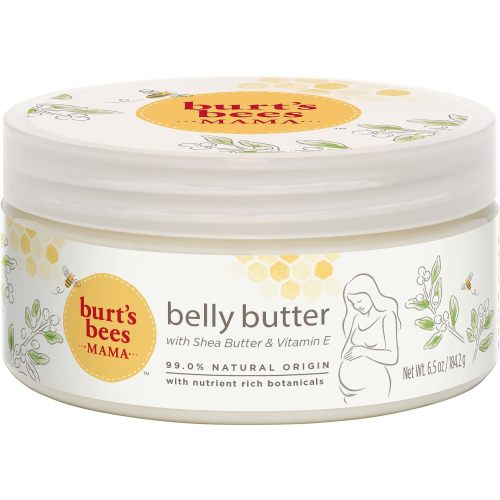 Burt,S Bees Mama Belly Butter Skin Care, Pregnancy Lotion & Stretch Mark Cream, With Shea Butter And Vitamin E, 99% Natural, 6.5 Ounce