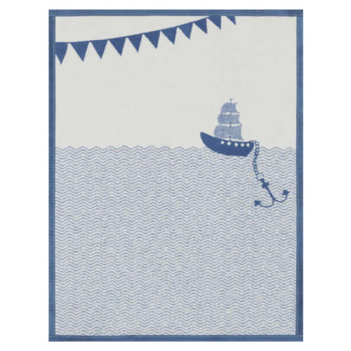 Ahoy Matey Mini Blanket | Bogey and Byrd