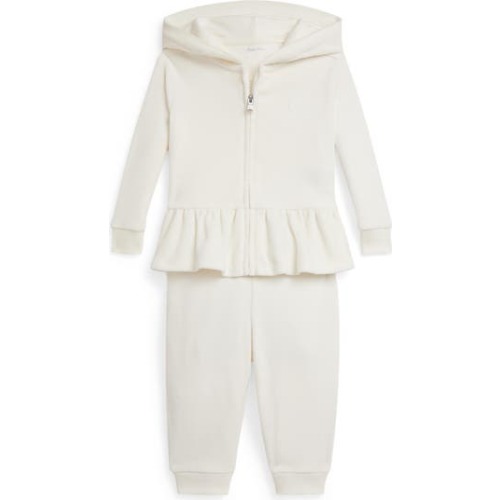 Velour Hoodie & Joggers Set, 12M
