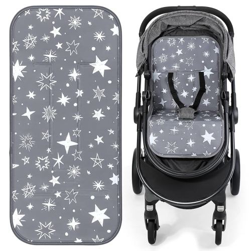 Orzbow Gel Stroller Cooling Pad, Reversible Baby Cooling Pad for Stroller with Premium Materials, Waterproof Seat Cooler Mat, Suitable for Various Scenarios, Keep Baby Cool in Summer, Large, Gray