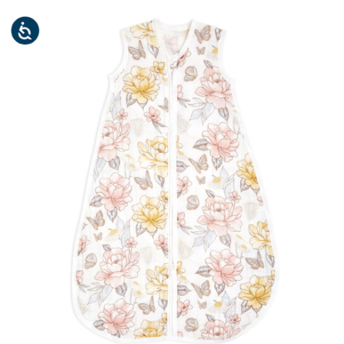 organic cotton light sleep sack TOG 1.0 earthly | aden + anais