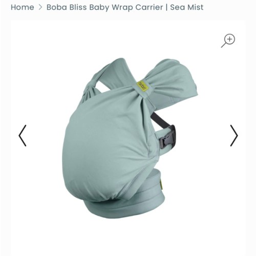 Boba Bliss Baby Wrap Carrier | Sea Mist