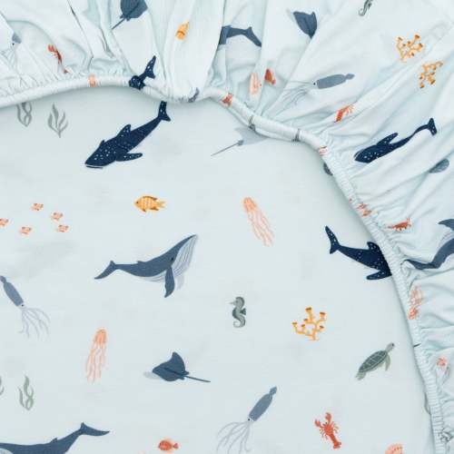 Under The Sea Crib Sheet – Brave Little Ones