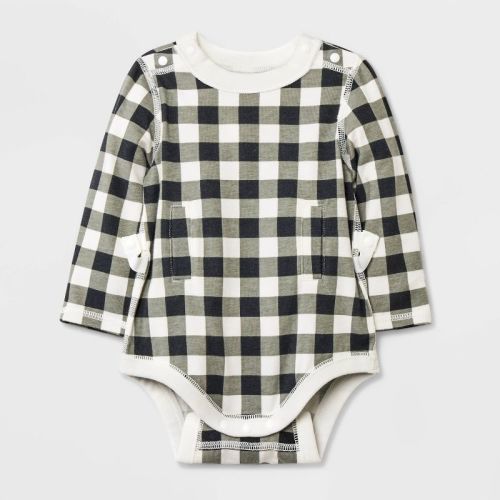 Baby Adaptive Graphic Bodysuit - Cat & Jack™ Off-white 0-3m