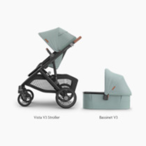 UPPAbaby Vista V3 Stroller & V3 Bassinet Bundle - Kenzi