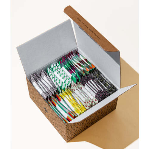 Assorted 50 Count Teabag Sachet Bulk Box