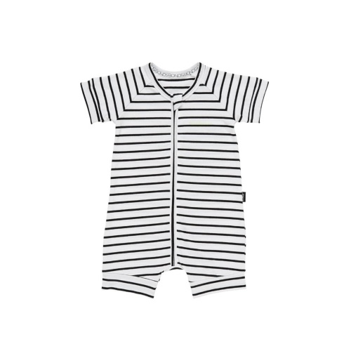 Bonds Zip Romper Wondersuit Navy Stripe | Nightwear & Pyjamas | Baby Bunting AU