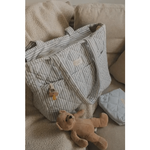 Quilted diaper bag