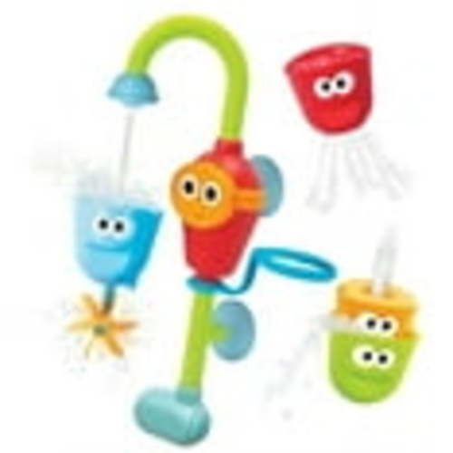 Yookidoo Toddler Bath Toy - Flow N Fill Spout with Three Stackable Cups for Kids