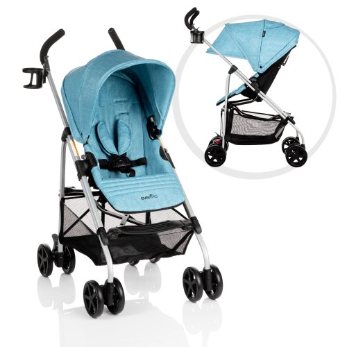 Evenflo Urbini Reversi Lightweight Stroller, Blueberry Fizz