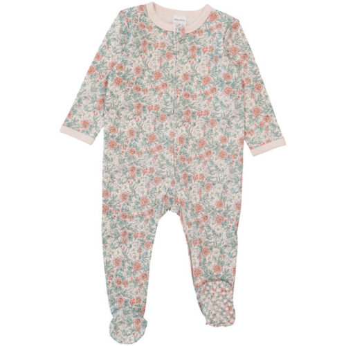 Light Pink Baby Cotton 2-Way Zip Romper | Best&Less™ Online