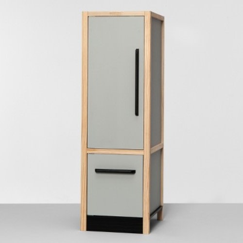 Toy Refrigerator - Hearth & Hand™ with Magnolia: Wooden Play Kitchen Storage, Gender Neutral, Ages 3+